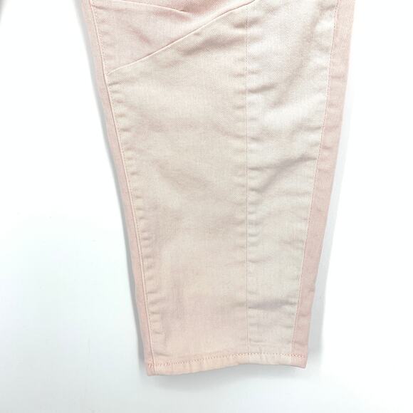 Veronica Beard Charlie Barrel Leg Jeans Womens Size 29 High Rise Tri Tone Pink - Picture 4 of 7